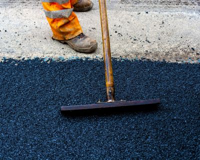Asphalt Paving in Progress
