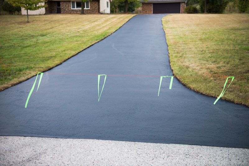 Residential Asphalt Paving Close-up